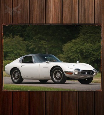 Металлическая табличка Toyota 2000GT Targa